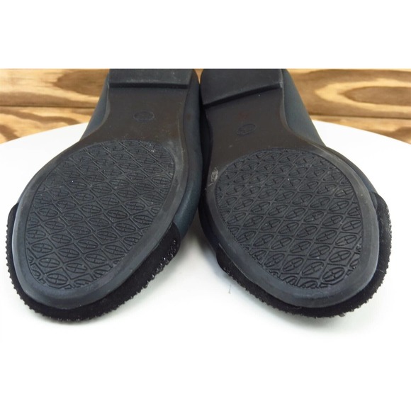 White Mountain Sz‎ 7.5 M Black Round Toe Flat Synthetic Stephanie - Picture 8 of 8